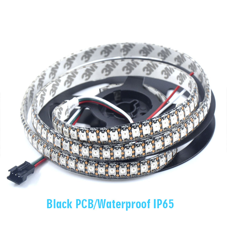 WS2811 DC5/12V Programmable LED Strip Lights, Addressable Digital Full Color Chasing Flexible LED Strips, Indoor Use, 288LEDs 6.56ft Per Reel By Sale WS2811 DC5/12V Programmable LED Strip Lights, Addressable Digital Full Color Chasing Flexible LED Strips, Indoor Use, 288LEDs 6.56ft Per Reel By Sale